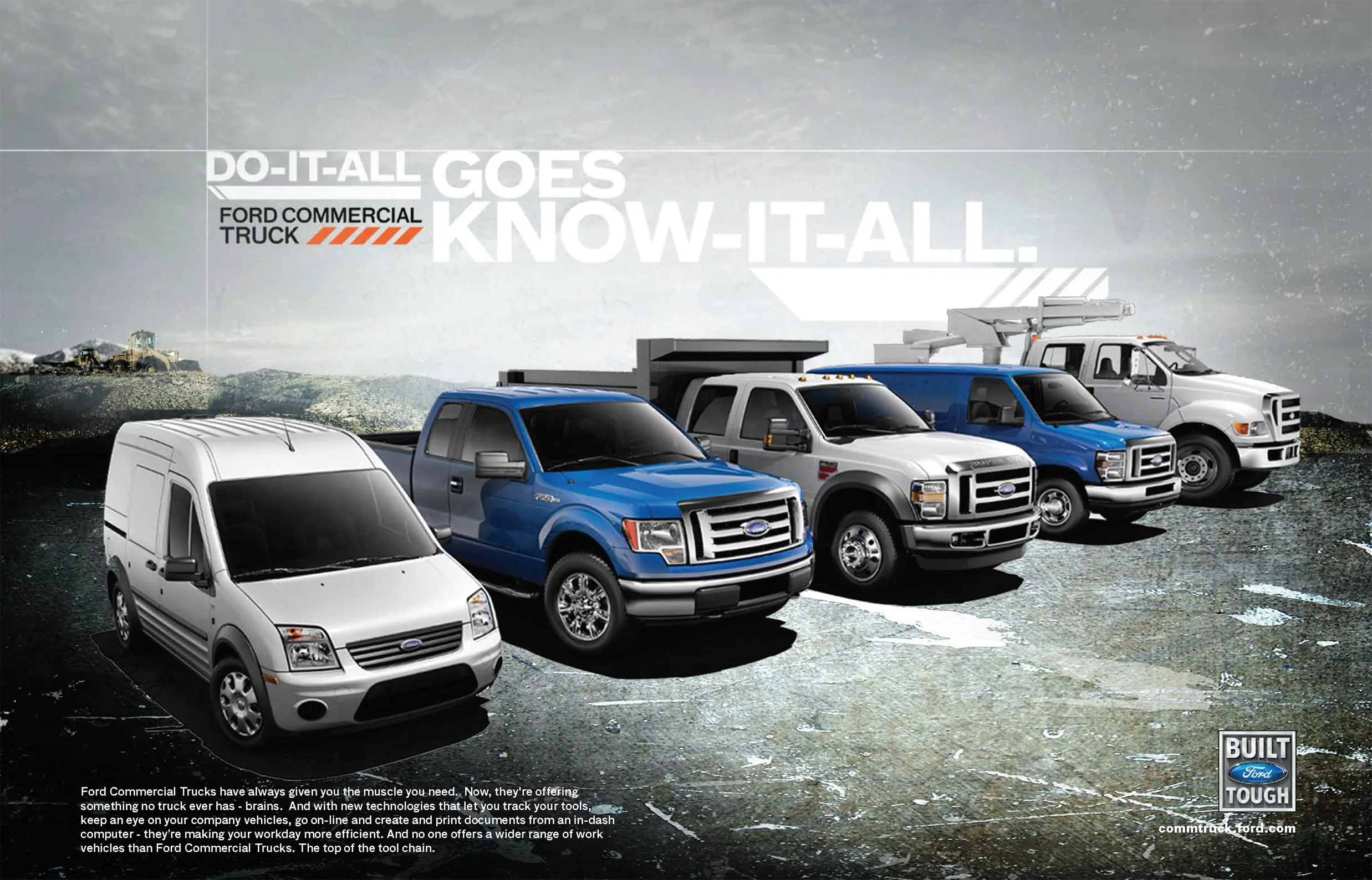 Ford and Ford Racing work